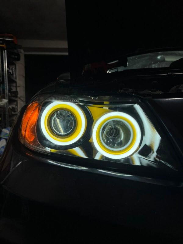 542d415e-ff87-4e77-a1d7-64287c8cd7aa Custom BMW E90/E91 RGB Headlights – Yellow Demon Eyes & Bright Angel Eyes