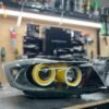 IMG_8457 Custom BMW E90/E91 RGB Headlights – Yellow Demon Eyes & Bright Angel Eyes