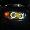 IMG_8461 Custom BMW E90/E91 RGB Headlights – Yellow Demon Eyes & Bright Angel Eyes