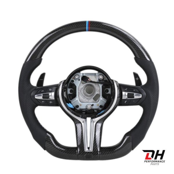 bmw_stuur_1_1_f7f5968f-80b0-4bb6-b55c-6479c35c18a3.jpg BMW Carbon Steering Wheel & Perforated Leather F Series